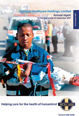 Netcare annual report cover page