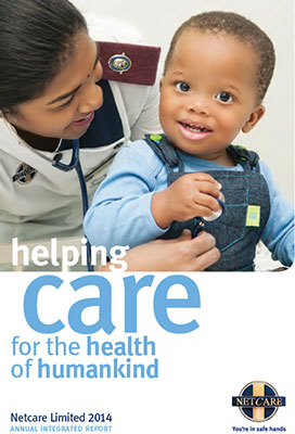 Netcare annual report cover page