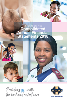 Netcare annual report cover page