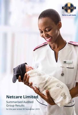 Netcare annual report cover page