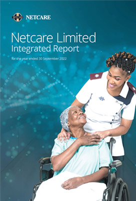 Netcare annual report cover page