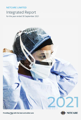 Netcare annual report cover page