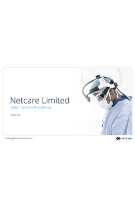 Netcare annual report cover page