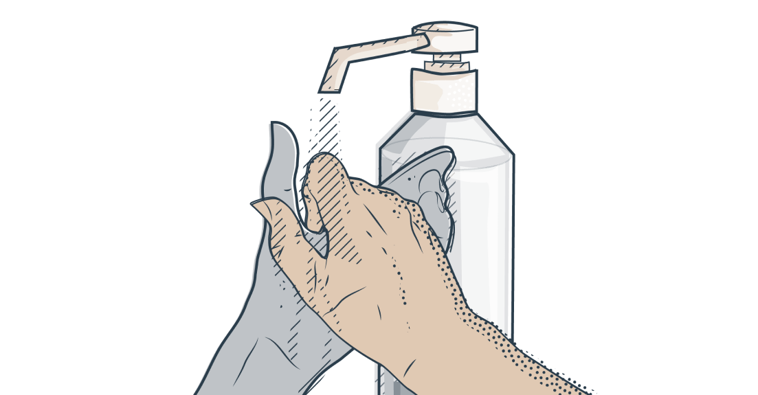Washing hands image